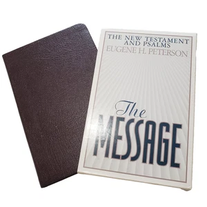 The Message The New Testament in Contemporary English 1994 Hardcover w/Sleeve - Picture 1 of 3