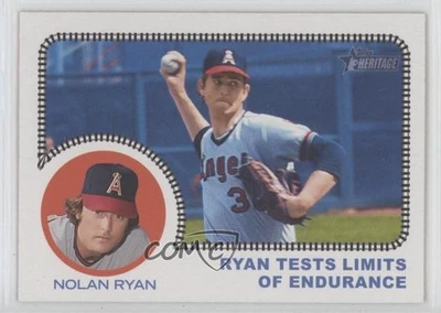 2022 Topps Heritage High Number All Aboard! Nolan Ryan #AA-4 HOF - Image 1 of 3