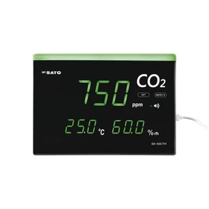 Sato Keizai Seisakusho Comfort Navigation CO2 Monitor SK-50CTH No.1737-00 - Picture 1 of 1