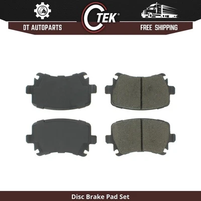 Pastillas de freno de disco traseras centradas para Volkswagen Tiguan Limited 2017-2018 | Foto 1 de 3
