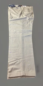 Nautica True Khaki Herren Bundfaltenhose Gr. 38x32 Beige - Bild 1 von 12