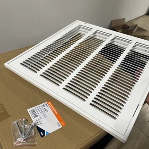 16 In. X 16 In. Steel Return Filter Grille - Picture 1 of 2