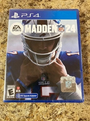 Madden NFL 24 - Sony PlayStation 4 PS4 - NEW FACTORY SEALED -FAST FREE SHIPPING - Image 1 of 4