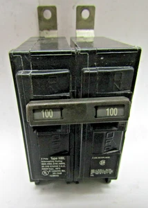 ✌️SIEMENS 2 POLE 100 AMP BOLT-ON CIRCUIT BREAKER 120/240 VAC B2100HH - Picture 1 of 5