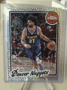 2025-26 Topps JAMAL MURRAY 45 Aniversario Mojo Refractor Nuggets ⭐️ - Imagen 1 de 2
