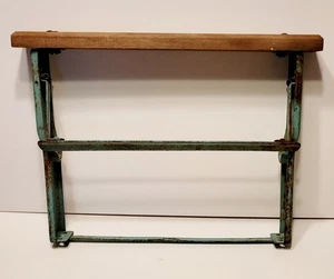 Vintage kleiner Laden Arbeitsplatte Papier Rollenschneider 11,5" hoch 16" breit - Bild 1 von 5