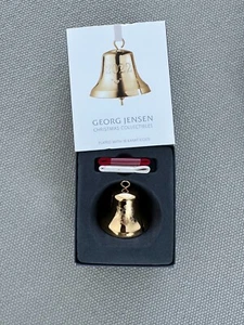 Georg Jensen 2022 Holiday Bell Christmas Ornament - Picture 1 of 3