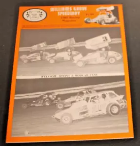 Williams Grove Speedway Program - August 12, 1983 - Picture 1 of 2