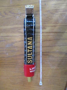 Bierzapfhahn Waldsee Sultana Gold Eisenbahn Schienen und Wagengriff Brandneu - Bild 1 von 8