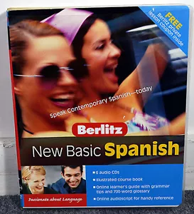 Berlitz Spanish Lessons 6-CD's and IIlustrated Course Book - Bild 1 von 4