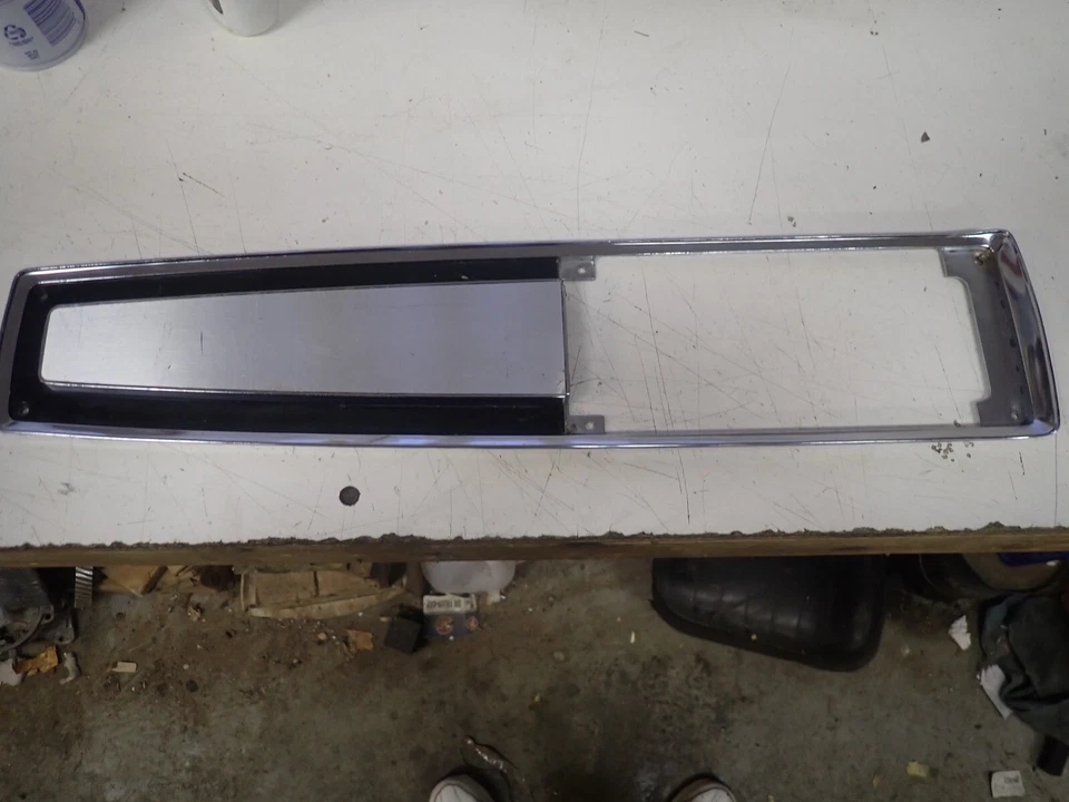 Chevrolet Chevelle 1968 1969 1970-1972 consola palanca de cambios bisel placa bonito cromo Foto 1 de 4