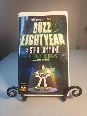 Disney Pixar Buzz Lightyear of Star Command: The Adventure Begins (VHS, 2000) - Image 1 of 4
