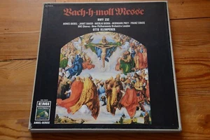 BACH h-moll Messe AGNES GIEBEL / OTTO KLEMERER 3 LP box EMI SAN 195-197 - Foto 1 di 5
