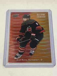 2023-24 Allure Hockey Brent Burns #CF-33 Red-Orange Carolina Hurricanes - Picture 1 of 2