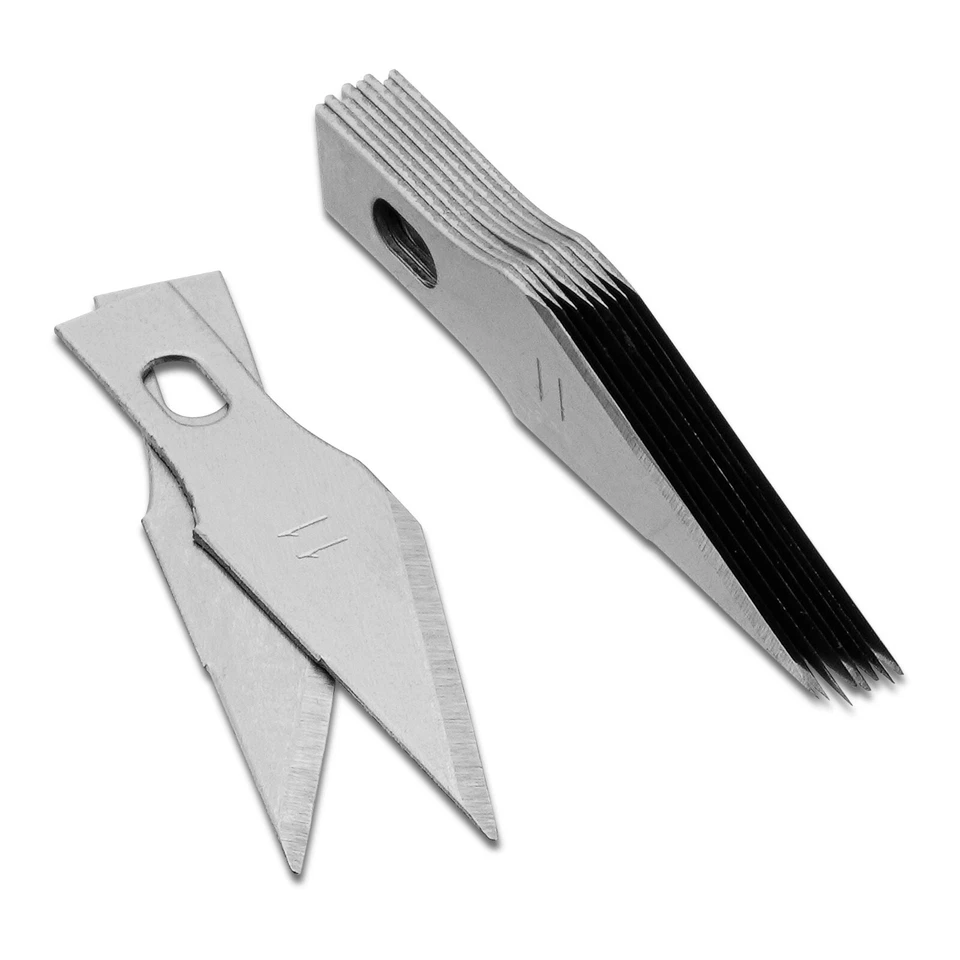 10-100 Bastelmesserklingen | Skalpellklingen Ersatzklingen Klingen Bastelmesser