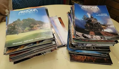 110+HUGE MAGAZINE LOT ARIZONA HIGHWAYS 1990s TRAVEL PHOTO SW NATIVE AMERICAN VTG - Image 1 of 4