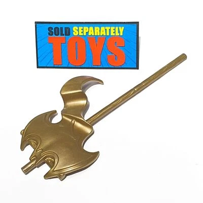 Legends of Batman Samurai 蝙蝠侠横幅 Staff 旗帜 金色 武器配件零件 — 第 1/4 张图片