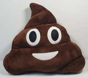 Poop Emoji Stofftier braun Plüschkissen Kissen 10 Zoll - Bild 1 von 6