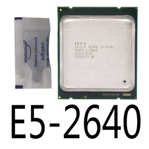 Intel Xeon E5-2640 2.50GHz Six Core LGA2011 CPU Processor - Picture 1 of 1