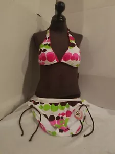 SO WOMEN'S 2 PC BATHING SUIT NWT SIZE L - Picture 1 of 6