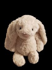 Jellycat Retired Bashful Bunny White/Cream Plush Rare 12" Floppy Ears 