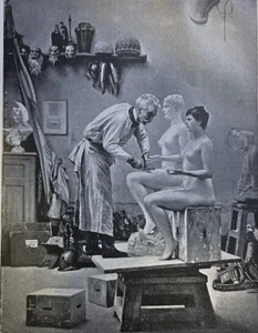 1893 Actors Henry Irving and Ellen Terry illustrated - Picture 1 of 4