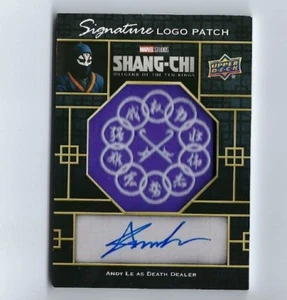 2023 Shang-Chi Legend of the Ten Rings autograph patch SCAP-AL Andy Le SP 37/49 - Picture 1 of 2