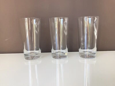 3 BICCHIERI h 12,5 cm Ø 6,5 cm  - Immagine 1 di 4