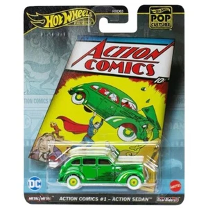 Hot Wheels Pop Culture Premium Action Comics #1 Action Sedan Superman - Picture 1 of 1