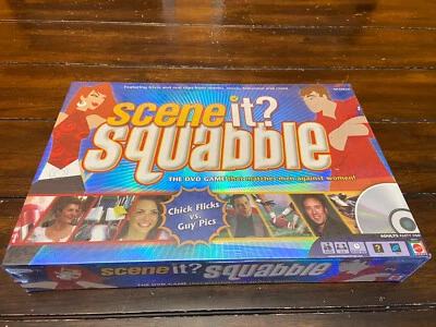 Scene It? Squabble The DVD Game with Party Play Feature! NEW Sealed. - Image 1 of 3