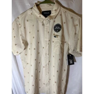 O'Neill Mens Trvlr Series Traverse Button Down Shirt UPF 50+ Sun, Size S, NWT - Picture 1 of 4