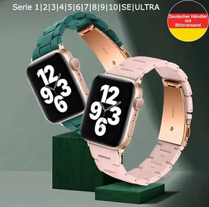 Pasek do zegarka żywica żywica do Apple Watch 1-6 7 8 9 10 SE ULTRA bransoletka iWatch zegarek - Zdjęcie 1 z 30