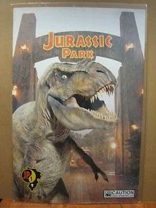 vintage movie poster original Visitors guide to Jurassic park  JP1 1993 12365 - Picture 1 of 5
