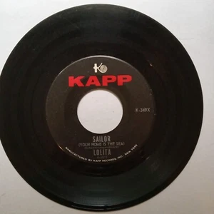 45 RPM Record   LOLITA  Sailor / La Luna Near Mint - Picture 1 of 3