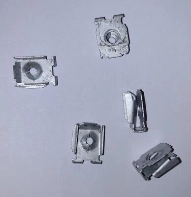 Blechmutter 3,5mm x 12mm x 16mm / Presslochklammer / Schnappmutter - Bild 1 von 4