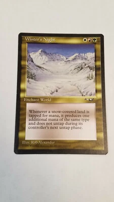 Winter's Night - Magic the Gathering MTG Alliances Single Card - Image 1 of 3