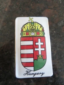 KALOCSA HANDBEMALTER PORZELLAN Kühlschrankmagnet - Bild 1 von 2