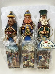 Jim Shore GIFT OF...Three Kings 10" Figurine Set Nativity Wisemen 4005351 NIB - Picture 1 of 6
