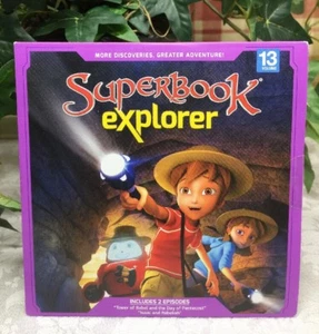 Tower of Babel & Day of Pentecost, Superbook Explorer DVD Kids Bible Children - Picture 1 of 5