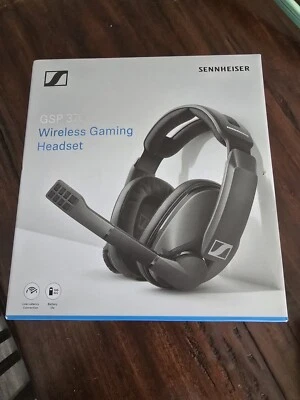 Sennheiser EPOS GSP 370 Over Ear Wireless Gaming Headset Black New  - Image 1 of 3