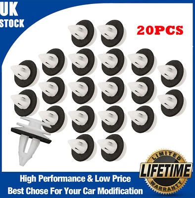20x FOR BMW INTERIOR DOOR CARD & TRIM PANEL FASTENER CLIPS 1 AND 3 SERIES MODELS - Image 1 of 4