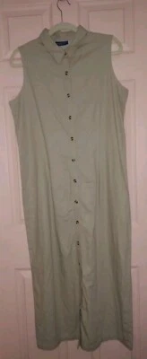 Платье с коротким рукавом Karen Scott цвета слоновой кости PL 💯% хлопок - Изображение 1 из 4