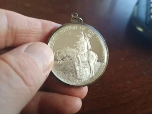 1974 Sovereign Nation of the Comanche Indian Tribe .999 Silber  - Bild 1 von 5