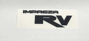 Impreza RV GC8/GF8 Wagon and Sedan Tailgate Stickers - Picture 1 of 2
