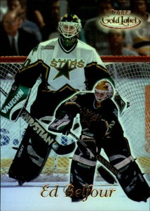 1999-00 Topps Gold Label Class 1 Stars Hockey Card #18 Ed Belfour