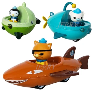 AU The Octonauts Barnacles Kwazii Peso Pull-back Vehicle Toy Kids Birthday Gift - Picture 1 of 10