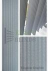 Kingham Graphite Vertical Blind Replacement Slats 89mm (3.5") Wide