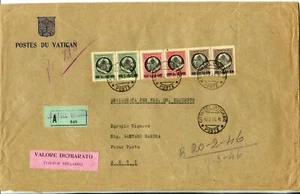 Overprinted Lire 30 insured for 300 Frs. gold - Picture 1 of 1