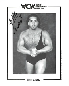 The Big Show signed autographed vintage WCW WWE 8x10 photo RARE! AMCo COA 8249 - Picture 1 of 3