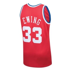 Mitchell & Ness 1989 Patrick Ewing All Star Game EASTERN Swingman RED Jersey - Picture 1 of 24